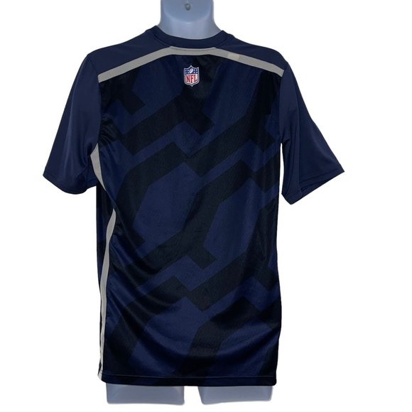 NFL Apparel Nike New England Patriots Mens Althetic Shirt M On Field Dri Fit - Picture 6 of 10